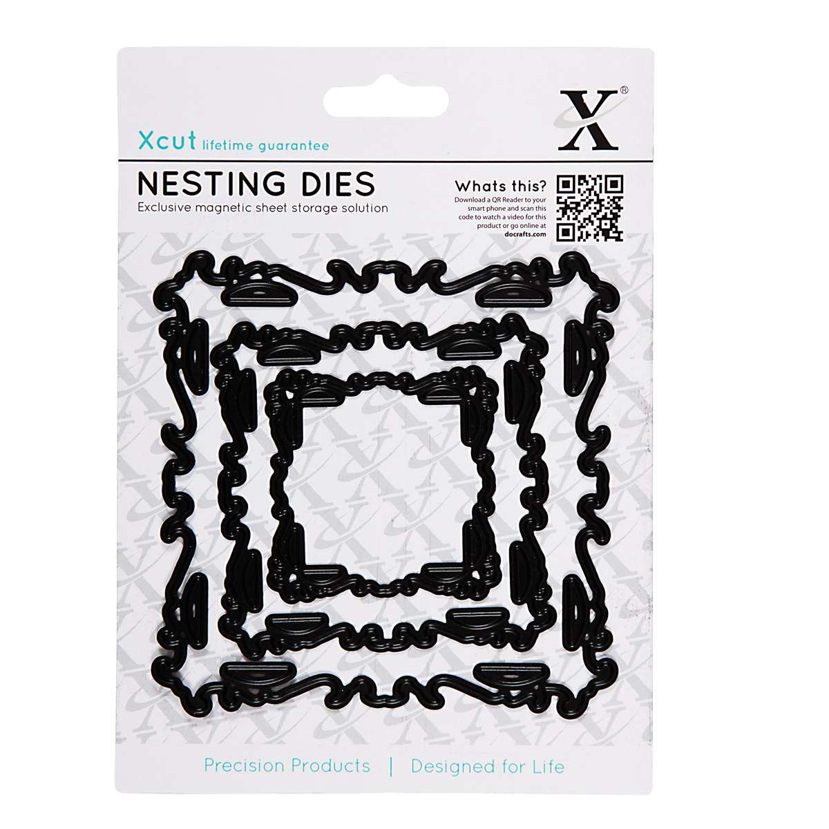 3pc nesting dies intricate ornate frames Use in Xcut sizzix big shot eBosser etc