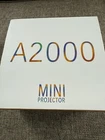 Irari A2000 Mini Projector Portable Home Theater Projector