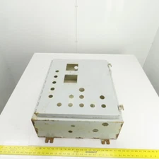 24" x 20" x 8" Steel Electrical Enclosure W/Backplate & Hinged Door