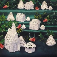Christmas Village Crochet Pattern Christmas D...