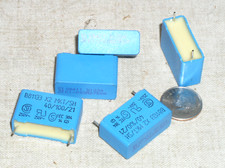 5 S+M SM X2 MK2 METALLIZED FILM AUDIO RFI EMI...