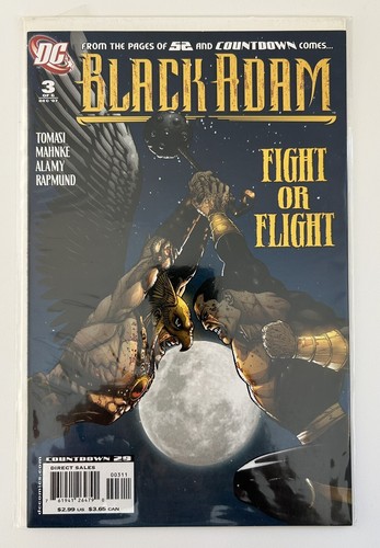 Black Adam: The Dark Age #3 (of 6) vs Hawkman! Bagged 2007 DC Comic Comic Book