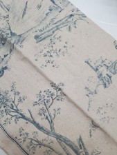 French General Fabric Bon Voyage Cotton Linen Blend Moda Floral Sew FAT QUARTER