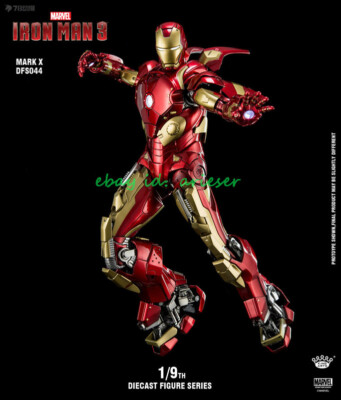 King Arts 1/9 Dfs044 Iron Man 3 Mark10 Diecast Series 24cm Action