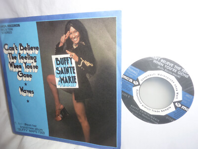 Buffy Sainte-Marie, Can't Belive the Feeling German MCA MCS 7298 7'' 1974 PR-COPY