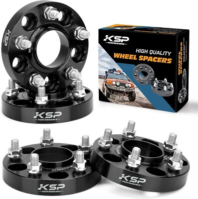 #ad KSP 4pcs 25mm 5x4.5 to 5x4.5 Forged Wheel Spacers for 350Z 370Z G35 G37 FX35 $80.74