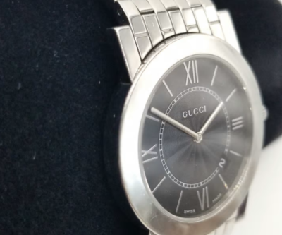 Gucci 5200 Watch M.1 Woven Metal Band 7