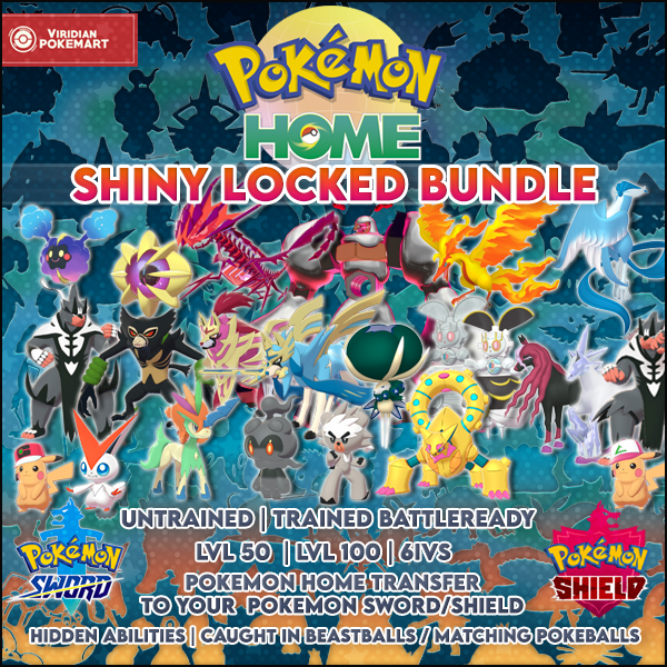 Pokemon Sword & Shield - ULTRA BEASTS BUNDLE (LEGIT, for shiny bundle ask)