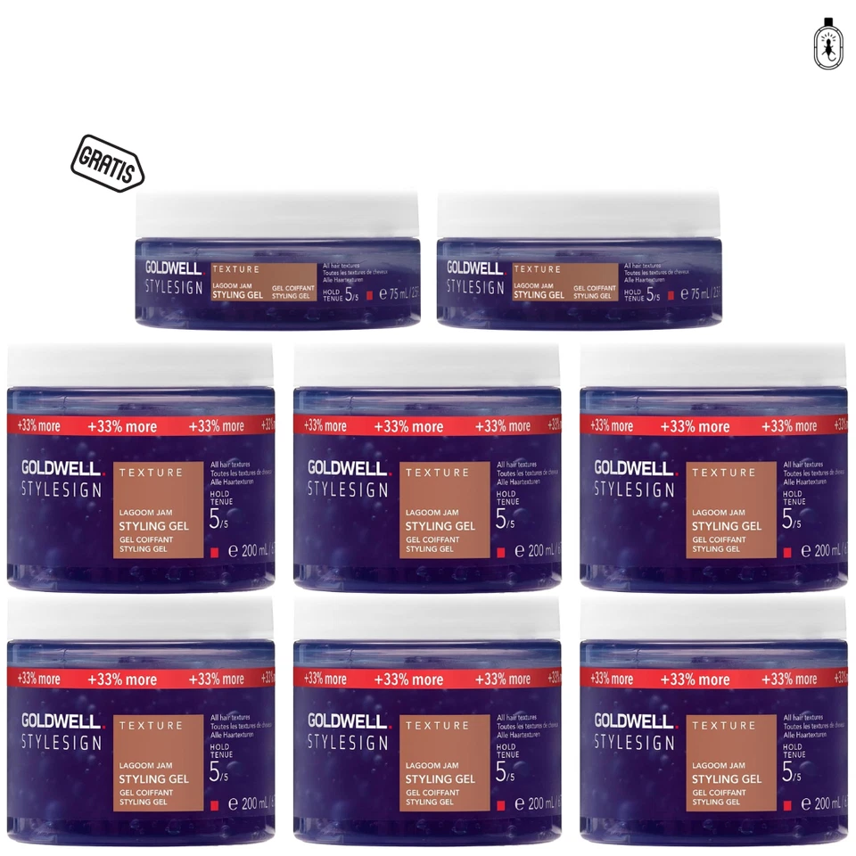 Goldwell Lagoom Jam 5 Set 6x 200 ml + 2x 75 ml gratis