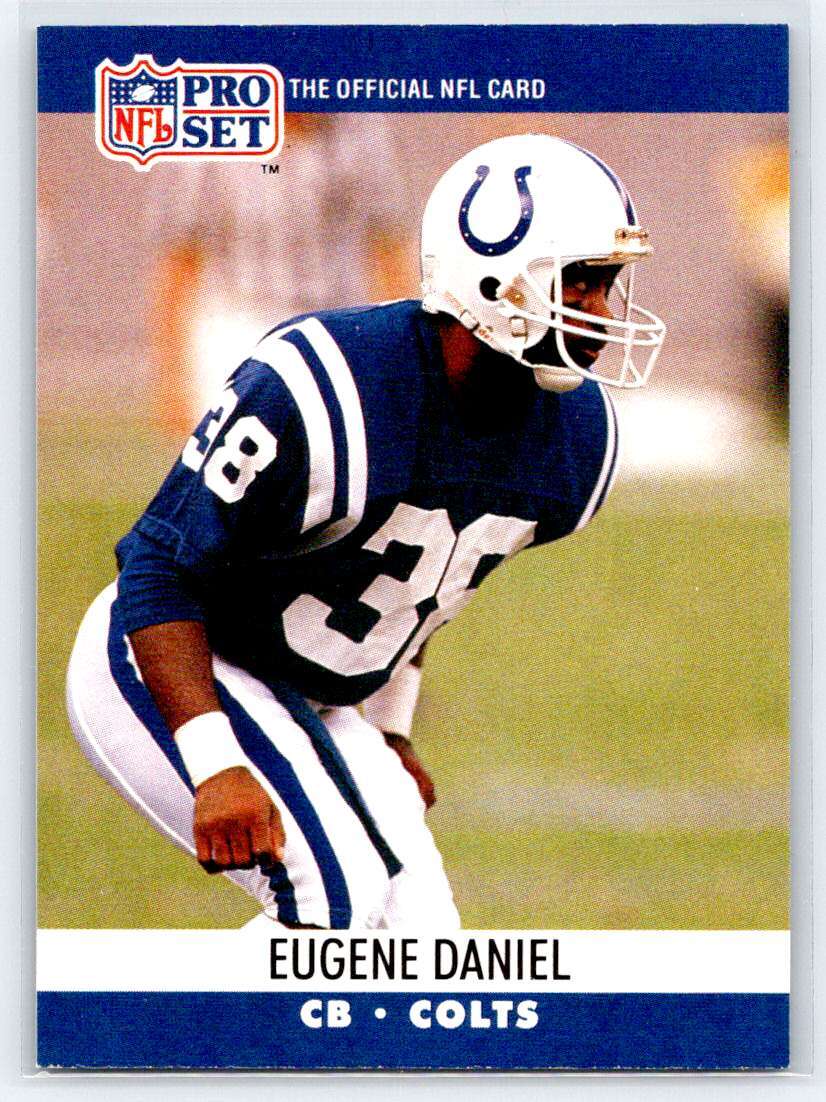 1990 Pro Set #521 Eugene Daniel