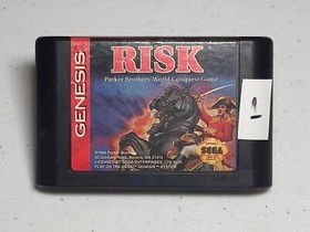 Risk World Conquest (Sega Genesis, 1988) Authentic Cartridge Only TESTED/WORKS