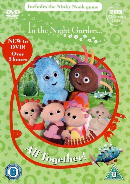 In The Night Garden - All Together! DVD Children (2010) Derek Jacobi New