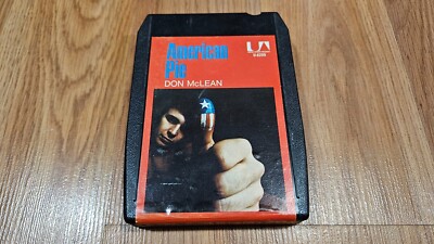 Don McLean American Pie 8 Track Tape Cartridge United Artists Records Stereo LP