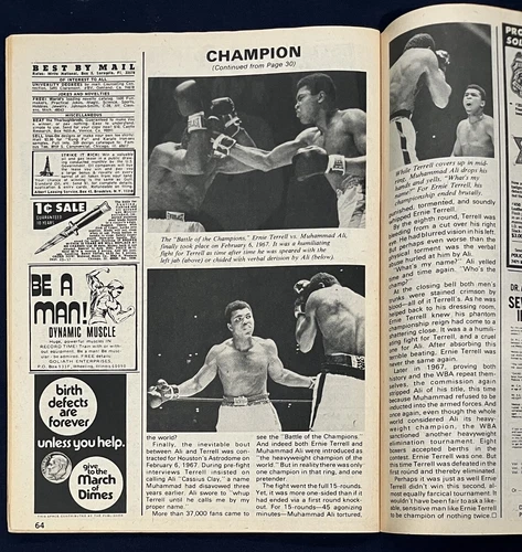 Big Book of Boxing, Sept. 1976, Muhammad Ali, Joe Louis, Max Rosenbloom, Tunney - Picture 17 of 19