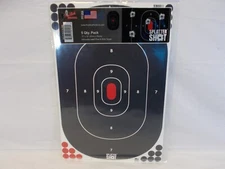 Pro-Shot Silhouette SplatterShot Target Peel & Stick 12" x 18" 5 Pack SILHIN5PK