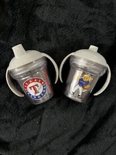 Set Of 2 Texas Rangers Tervis Kids Sippy Cups