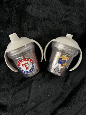 Set Of 2 Texas Rangers Tervis Kids Sippy Cups