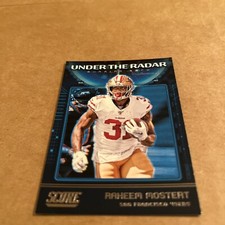 2020 Score Raheem Mostert 49ers Under The Radar Free Shipping