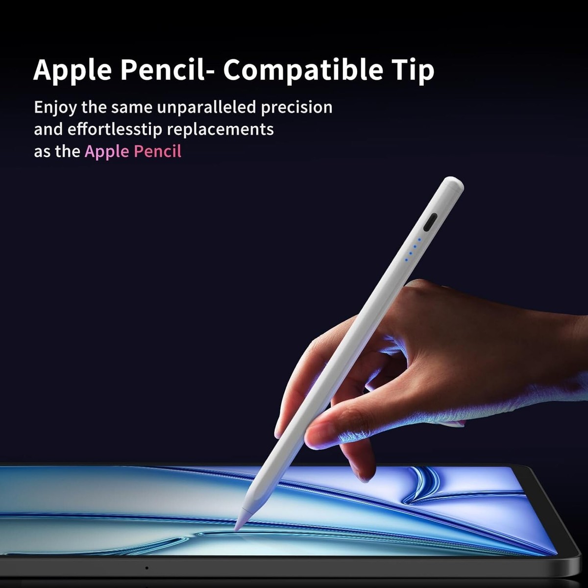Stylus Pen for iPad, Compatible with Apple iPad 2018-2025,Pencil