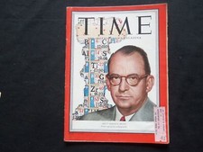 1952 JANUARY 14 TIME MAGAZINE - AEC'S GORDON DEAN - T 1313 1952 JANUARY 14 TIME MAGAZINE - AEC'S GORDON DEAN - T 1313