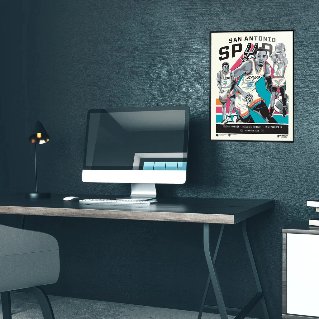 Phenom Gallery San Antonio Spurs Mixtape Poster