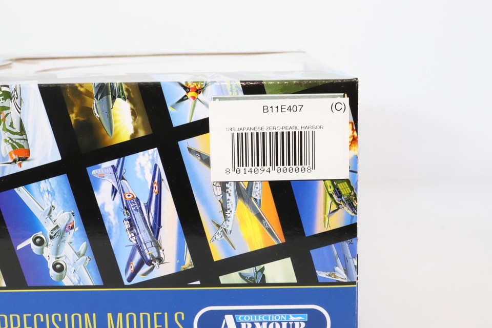 Franklin Mint Armour Collection B11E407 148 Scale Japanese Zero Pearl