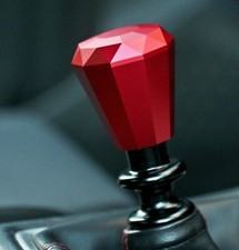 Ssco Matte Red Dm 210 Grams Shift Knob Shifter Diamond Weighted