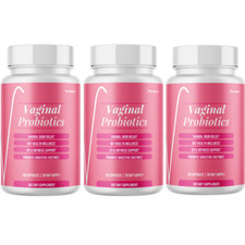 Vaginal Probiotics - Vaginal Odor Relief, Gut and Health Wellness - 3 Bottles