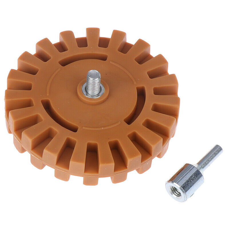 Rubber Eraser Wheel For Remove Car Glue Adhesive Sticker Auto Repair