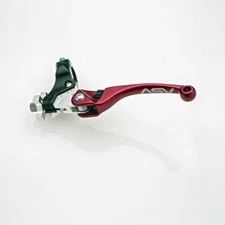 ASV F4 Clutch Lever Red Long Honda TRX450R TRX700XX TRX250R Years Inside