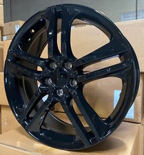 18 Gloss Black Wheels Set 18x8 5x114.3 Et35 64.1 Fit Honda Accord Civic Crv
