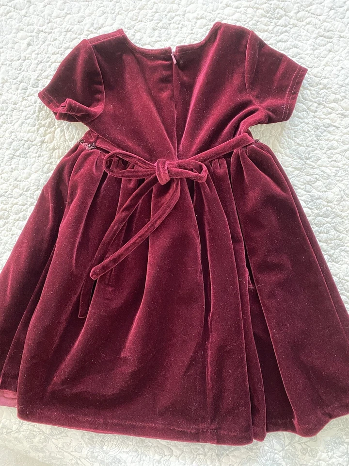 Hermoso vestido de fiesta para niñas Good Lad, adornado con cuentas talla 5 Foto 3 de 4