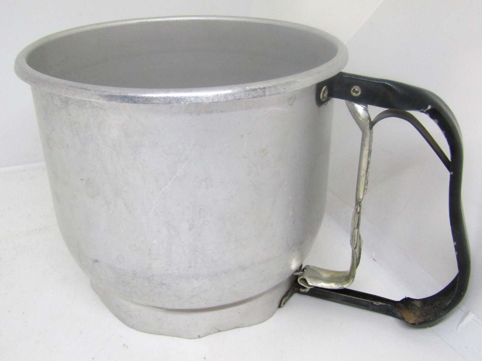 Vintage Working Foley 5 Cup Aluminum Flour Sifter Made in USA eBay