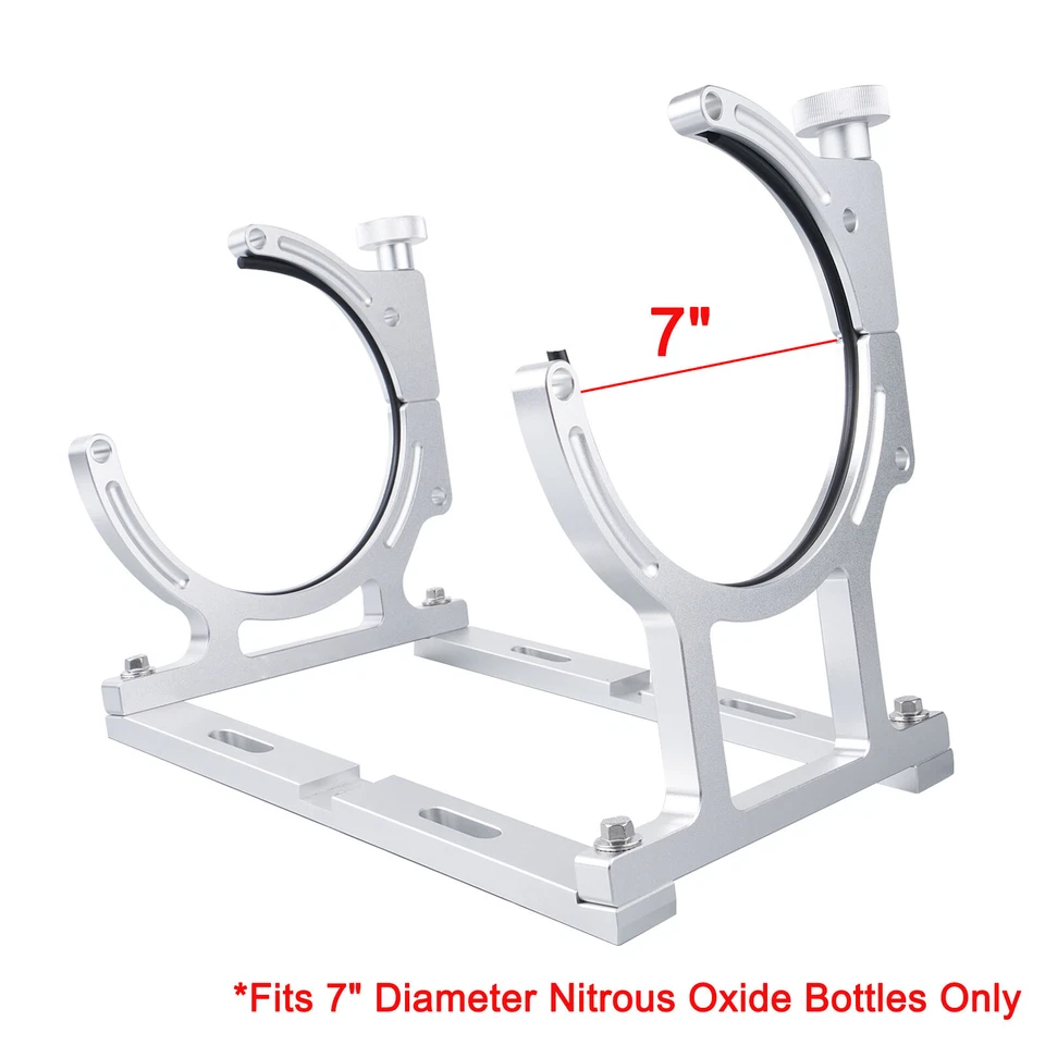 7" Nitrous Oxide Bottle Holder For Chevrolet Silverado Suburban Tahoe Avalanche - Image 2 of 4