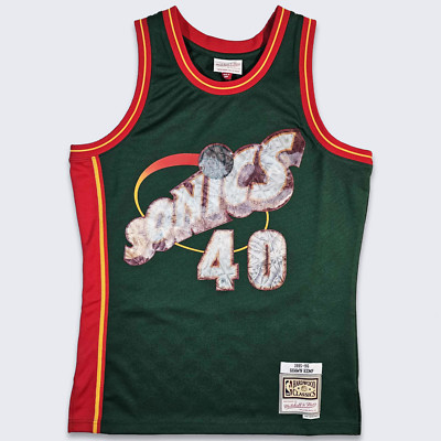 Seattle Super Sonics Shawn Kemp Mitchell & Ness Basketball Jersey