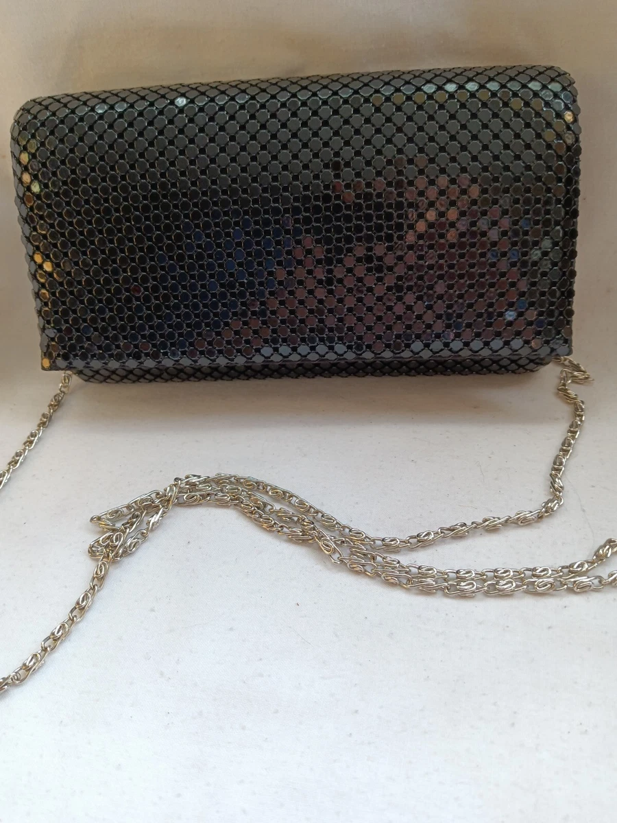 Jessica McClintock Metal Mesh Roll Evening Bag Clutch Purse (4.5 x 7.5 x  2, S | eBay