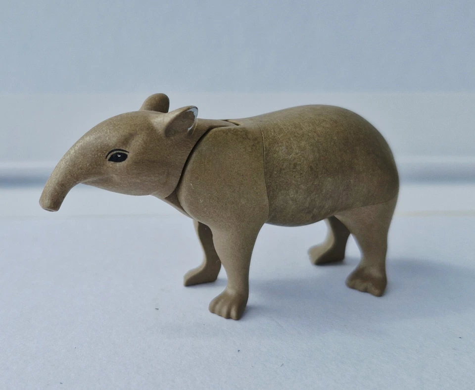 PLAYMOBIL TAPIR SEL  ANIMAUX ANIMAL SAUVAGES SAVANE FORET - Photo 3/3