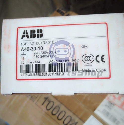 NEW ABB A40-30-10 Contactor 220-230V50Hz/230-240V60Hz 1pcs - Picture 2 of 2