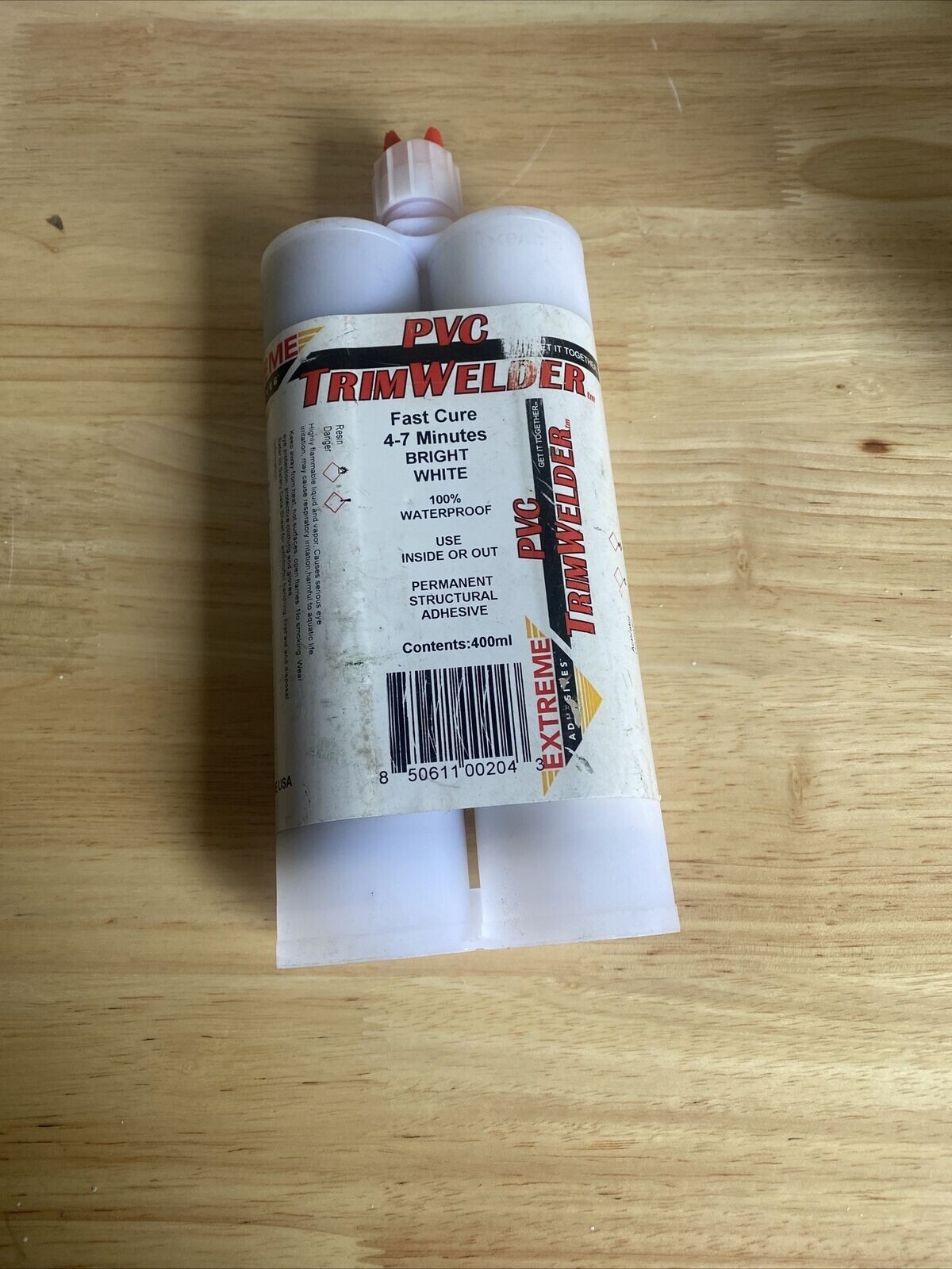 Extreme Adhesives TrimWelder High Strength PVC Fast Cure Adhesive 400ml
