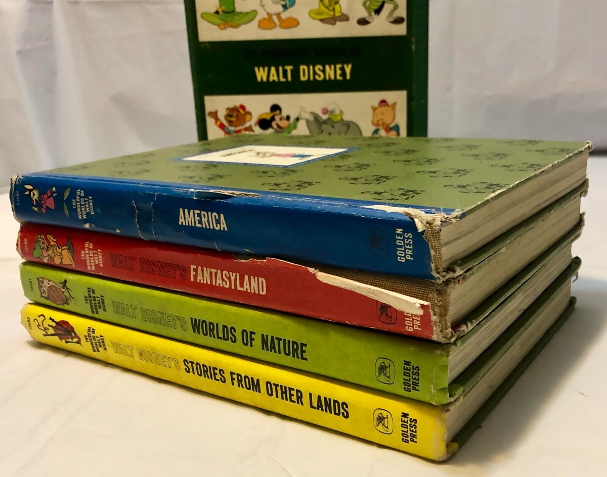 【ビンテージ】Wonderful World of Walt Disney WALT DISNEY, The Wonderful World of Vintage 1965 Box Set