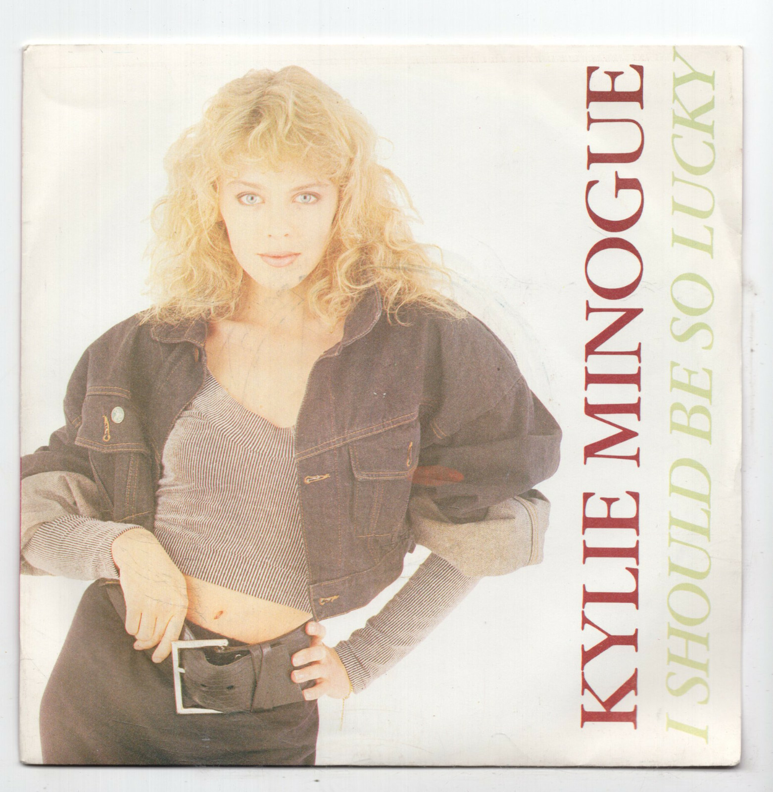 (C49) Kylie Minogue, I Should Be So Lucky - 1987 - 7"" vinyl
