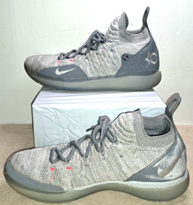 Nike Zoom Kevin Durant KD 11 Cool Grey Men's Basketball Shoes Size