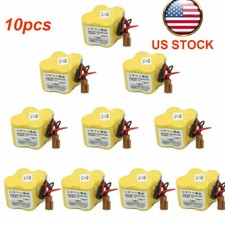 10pcs BR-2/3AGCT4A 6V 4400MAH PLC Lithium Battery For FANUC A98L-0031-0025 Plug