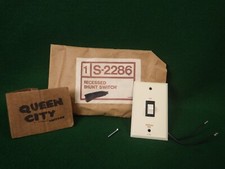 NOS Nutone S-2286 Recessed shunt switch alarm/security system 