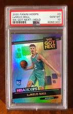 LaMelo Ball 2020-21 Panini NBA Hoops We Got Next Holo RC PSA 10 - Hornets