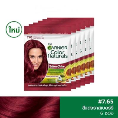 6 pcs Garnier Hair Color Naturals hair dye beautiful prominent even on dark hair