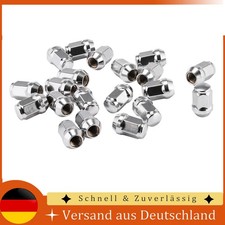 20X Radmuttern Kegelbund Mutter M12x1,5 SW 19 für Ford 60 Grad konischer Kragen