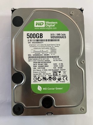 Western Digital Caviar Green 1TB SATA HDD 3,5'' WD10EACS
