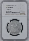 New Listing1874 Arrows Seated Liberty Half Dollar NGC XF Details Key Date
