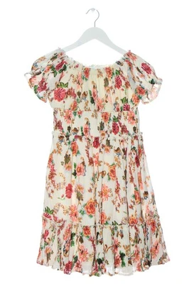 PEACE + LOVE Vestido de Verano Mujeres Vestido Talla EU 38 blanco puro-rosa-rojo - Imagen 1 de 4